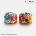 14380 Best selling jewelry rhinestone ring, latest 18k gold color ring designs for girls